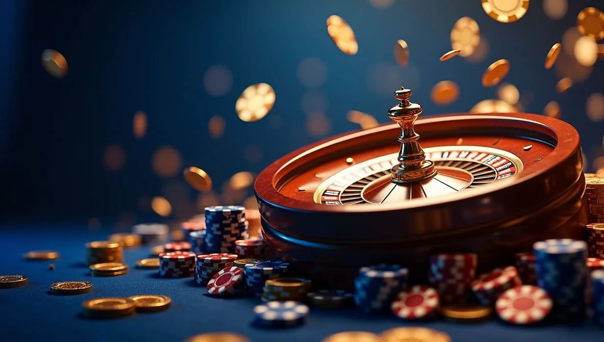 Luxurious online casino composition